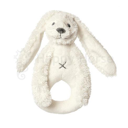 Rabbit Richie Rattle – white (19 cm)