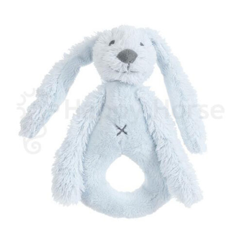 Rabbit Richie Rattle – blue (19 cm)